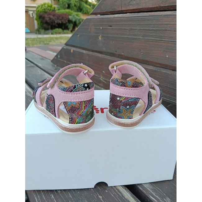 Sandale fete din piele naturala model NATSUMY