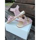 Sandale pentru fete din piele naturala model PINK SOUL