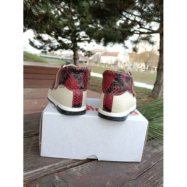 Ghete fete BAREFOOT din piele naturala model SADIE