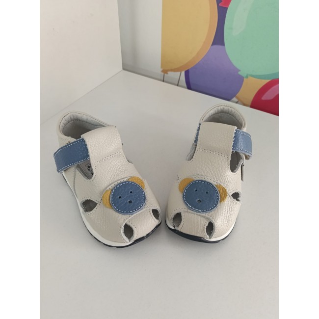 Sandale copii din piele naturala model ALOHA