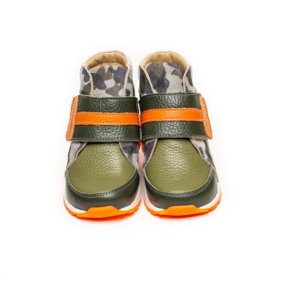 Ghete copii din piele naturala model CRISTOPHER