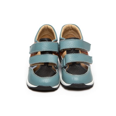 Sandale baieti sport din piele naturala model MATTHEW