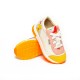 Natural leather baby girl sneakers model MEDORA