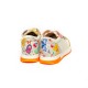 Natural leather baby girl sneakers model MEDORA