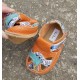 Sandale barefoot din piele naturala model ORANGE Sandale barefoot din piele naturala model ORANGE