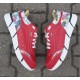 Lady genuine leather sneakers model RED