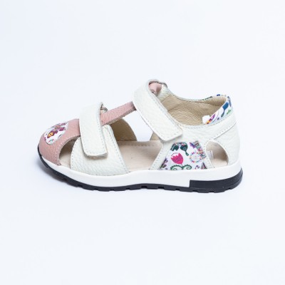 Natural leather kids shoes model NATY Natural leather kids shoes model NATY