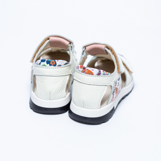 Natural leather kids shoes model NATY