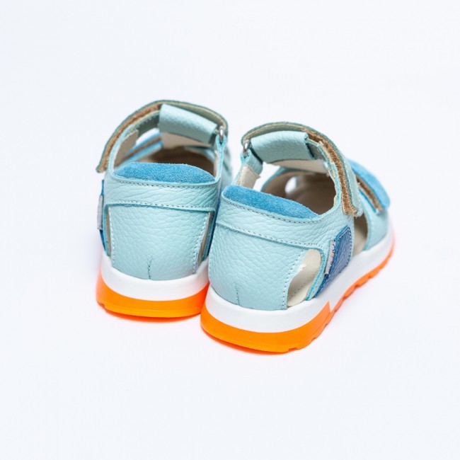 Natural leather kids shoes model ZORAN