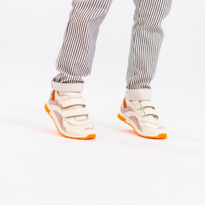 Natural leather sneakers  for girls model ADA Natural leather sneakers  for girls model ADA