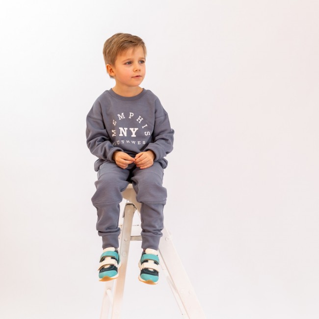 Adidasi copii din piele naturala model AERO