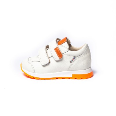 Natural leather baby  sneakers model AVALON Natural leather baby  sneakers model AVALON