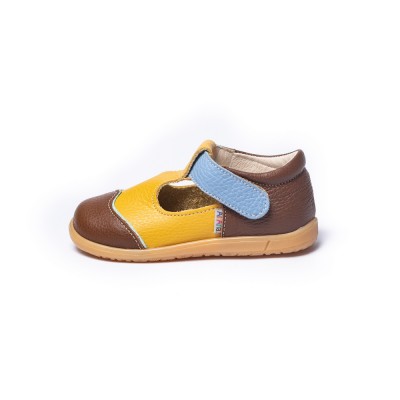 Natural leather kids shoes model BALTASAR Natural leather kids shoes model BALTASAR