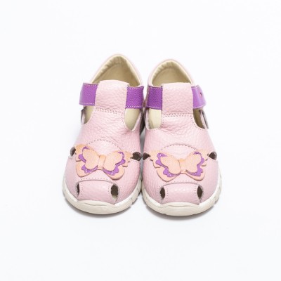 Natural leather girls sandals model KAIA Natural leather girls sandals model KAIA