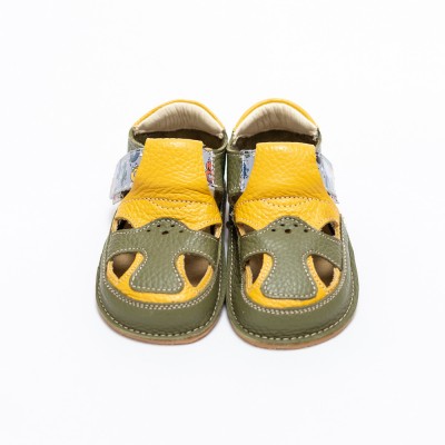 Sandale barefoot din piele naturala model KANE Sandale barefoot din piele naturala model KANE