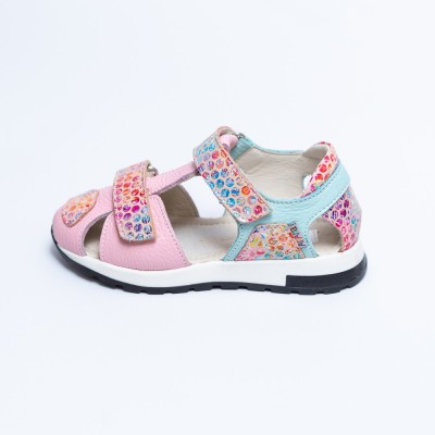 Natural leather kids shoes model LUDMILA Natural leather kids shoes model LUDMILA