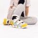 Natural leather unisex sneakers model LUX