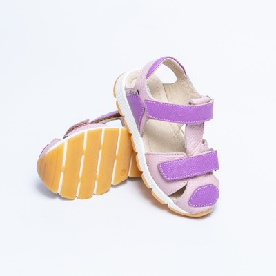 Sandale fete din piele naturala model NADINE