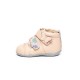Natural leather baby girl ankle boots model LARA