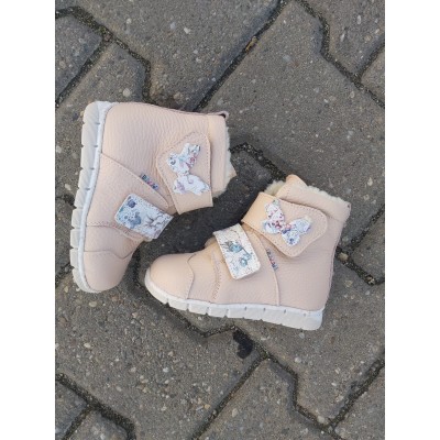Natural leather kids boots model ANASTASIA Natural leather kids boots model ANASTASIA