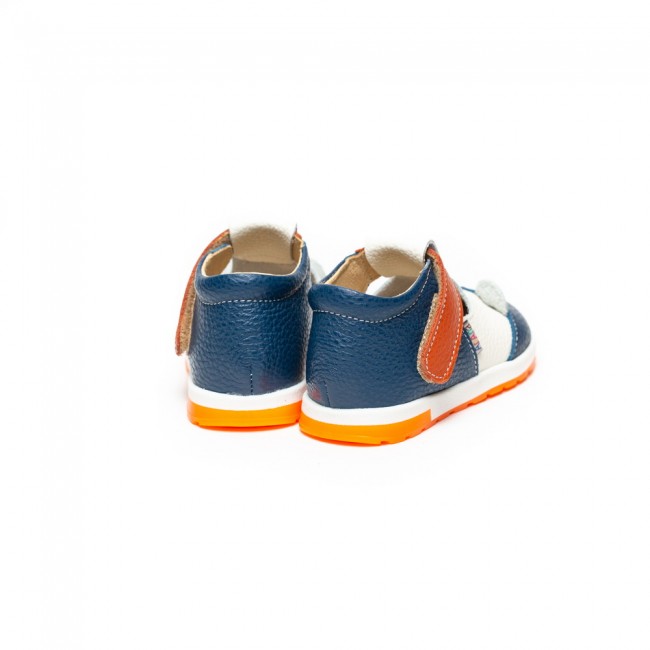 Natural leather kids shoes model ANTONIO