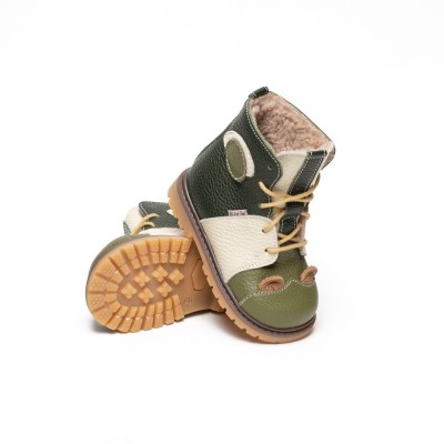 Cizme pentru fete din piele naturala model BARRY