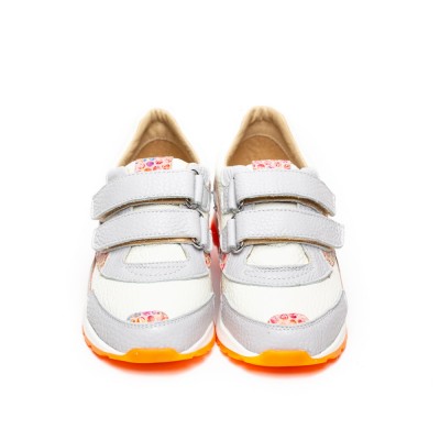 Natural leather sneakers  for girls model CODY