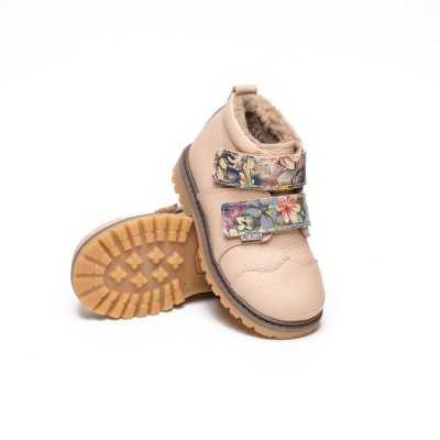 Ghete pentru fete din piele naturala model DAPHNE