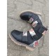 Natural leather baby girl boots model FREJA Natural leather baby girl boots model FREJA