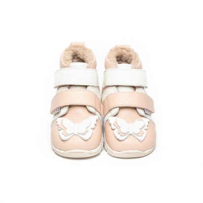 Ghete pentru fete din piele naturala model JULIETTE