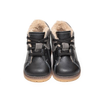 Ghete pentru copii din piele naturala model KEVIN