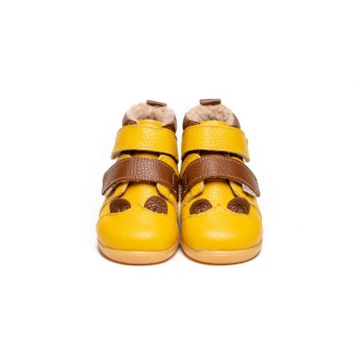 Ghete  pentru copii din piele naturala model KRIS