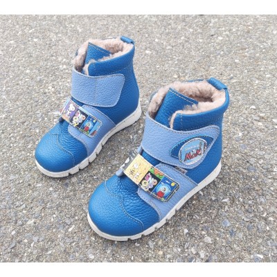 Natural leather kids boots model LOUIE Natural leather kids boots model LOUIE