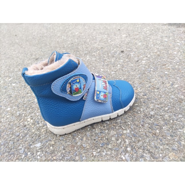 Natural leather kids boots model LOUIE