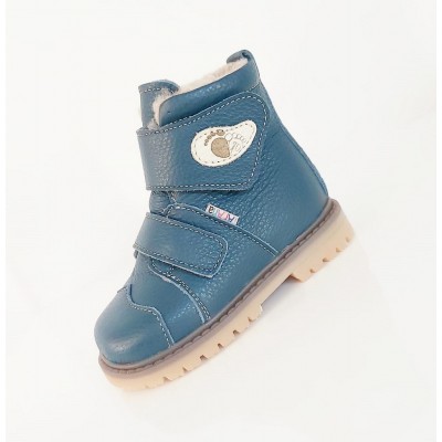 Natural leather kids boots model OLAF Natural leather kids boots model OLAF