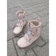 Natural leather baby girl boots model RAFFAELA