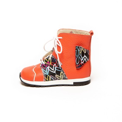 Natural leather boots model ELIZA