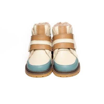 Bocancei baieti din piele naturala model FINN