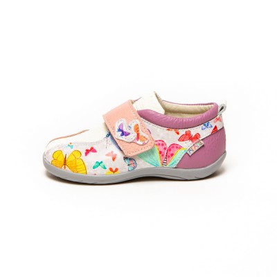 Pantofi fete copii din piele naturala model KARINA