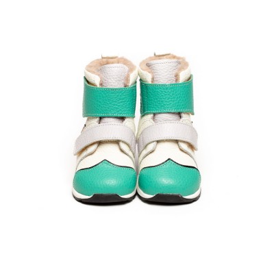 Natural leather short boots model SIDNEY