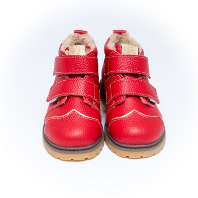 Natural leather baby girl ankle boots model DOROTHEA