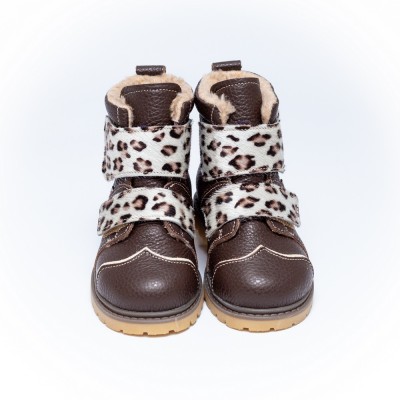 Natural leather kids boots model FRIDA Natural leather kids boots model FRIDA