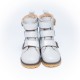 Natural leather baby girl boots model KATJA