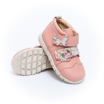 Natural leather ankle boots model RHEA