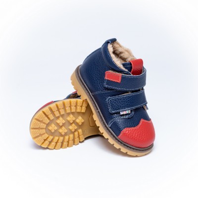 Natural leather baby girl ankle boots model ROAR Natural leather baby girl ankle boots model ROAR