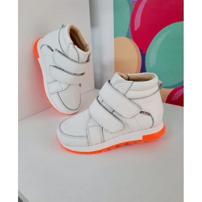 Natural leather ankle boots model ALIX