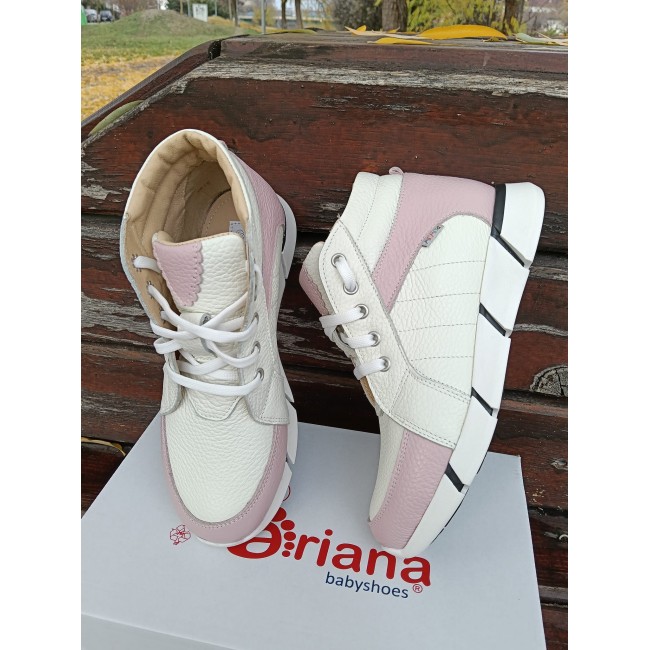 Ghete fete din piele naturala model AMARA