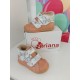 Ghete fete BAREFOOT din piele naturala model ANITA