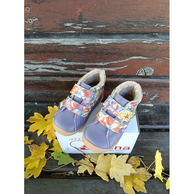 Ghete fete BAREFOOT din piele naturala model ANNIKA