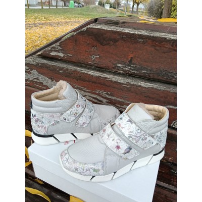 Ghete fete din piele naturala model CECILE